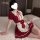 Sexy lingerie set featuring a maid-style uniform with bow accents, perfect for summer sleepwear.