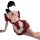 Sexy yimenglan jk uniform featuring maid-style design with bows, perfect summer sleepwear for women.