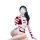 Sexy christmas bunny costume set - seductive holiday lingerie outfit for women
