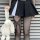 Genuine yun sexy black & white butterfly pantyhose featuring a sleek design with a butterfly pattern on mesh stockings, perfe...