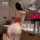 Woman wearing zeyou sexy nurse costume set – red lace-trim bodysuit with heart & bow, sheer mesh top, matching nurse hat, in ...