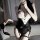 Woman wearing zeyou sexy police uniform costume, overwatch-inspired role play outfit with seductive officer design and garter...