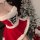 Zieequu christmas sexy lace teddy set - cute plush holiday lingerie outfit for women, festive costume & new year outfit