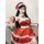 Sexy christmas lingerie set - velvet role play costume for women, new year eve outfit