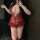 Sexy lace bodysuit for women featuring open-crotch design, perfect for sleepwear with a touch of elegance and allure.