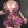 Zuijiao plus size sexy lace bodysuit for women - purple, featuring intricate lace design, open-crotch style, perfect for slee...