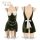 Feimu velvet deep v sleep dress for valentines day - sexy lace backless nightgown, no-remove intimate wear zy127