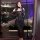 Feimu sexy lingerie night dress - sheer split bodycon slip dress with butt cutout, no-remove sleepwear zy128