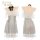 Feimu french elegant lace sleep dress featuring adjustable waist and sheer chest detail, perfect for sexy lingerie nightgowns...