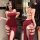 Feimu sexy lace rose one-shoulder backless bodycon nightdress - floral mesh trim sleepwear zy188, elegant design with lace de...