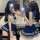 Two women wearing sugar island sexy jk uniform sleepwear, featuring a seductive open-crotch design and playful sailor-style d...