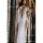 Sheer lace nightgown with long sheer fabric, elegant design for womens sleepwear.