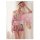 Sexy butterfly print sheer chiffon japanese kimono lingerie set, elegant design perfect for womens bathrobe outfits.