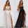 Sexy elegant sheer nightgown featuring white mesh design with high slit, perfect for women seeking stylish and comfortable sl...